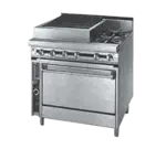 Jade Range JTRH-18B-18WT-36 Range, 36" Heavy Duty, Gas