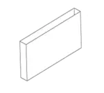 Jade Range R-18 Backguard Flue Riser