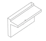 Jade Range S-72 Backguard Flue Riser