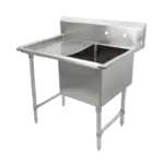 John Boos 1B16204-1D18L-X Sink, (1) One Compartment