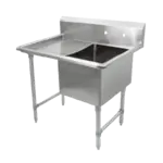 John Boos 1B18244-1D18L Sink, (1) One Compartment