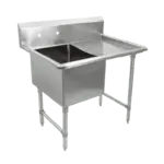 John Boos 1B18244-1D18R-X Sink, (1) One Compartment