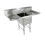 John Boos 1B18244-2D18-X Sink, (1) One Compartment