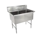 John Boos 2B16204 Sink, (2) Two Compartment