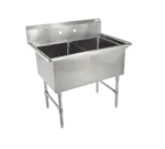 John Boos 2B18244 Sink, (2) Two Compartment