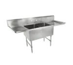 John Boos 2B184-2D18 Sink, (2) Two Compartment