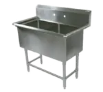 John Boos 2PB16204 Sink, (2) Two Compartment