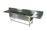 John Boos 3PB1620-2D30 Sink, (3) Three Compartment