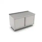 John Boos 4CH4R1.5-2448 Work Table, Cabinet Base Hinged Doors