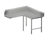 John Boos CDT6-K60144GBK-R Dishtable, Clean 