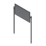 John Boos DM-72-W Demo Mirror