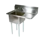 John Boos E1S8-1620-12R18 Sink, (1) One Compartment