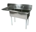 John Boos E2S8-1620-12L18-X Sink, (2) Two Compartment