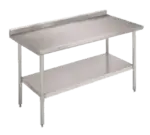 John Boos FBLGR5-9624-X Work Table,  85" - 96", Stainless Steel Top