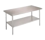 John Boos FBLS3618 Work Table,  36" - 38", Stainless Steel Top