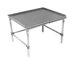 John Boos GS6-2472SBK Equipment Stand, for Countertop Cooking