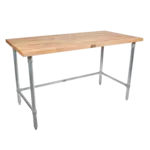 John Boos HNB10A Work Table, Wood Top