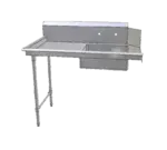 John Boos JDTS-20-72L-X Dishtable, Soiled