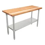 John Boos JNS1860-X Work Table, Wood Top
