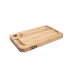 John Boos MPL1610125-FH-GRV Cutting Board, Wood