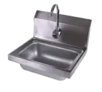 John Boos PBHS-W-1410-EE Sink, Hand