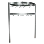 John Boos PRB01A Pot Rack, Table-Mounted