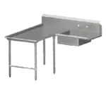 John Boos SDT4-I60144SBK-L Dishtable, Soiled 