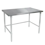 John Boos ST4-2448GBK Work Table,  40" - 48", Stainless Steel Top