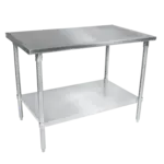 John Boos ST4-2448SSK Work Table,  40" - 48", Stainless Steel Top