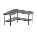 John Boos ST4R1.5-L3060SSK Work Table, L-Shaped