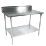 John Boos ST4R5-2436GSK Work Table,  36" - 38", Stainless Steel Top