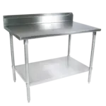 John Boos ST4R5-2460SSK Work Table,  54" - 62", Stainless Steel Top
