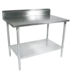 John Boos ST4R5-2472GSK Work Table,  63" - 72", Stainless Steel Top 