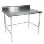 John Boos ST4R5-3048GBK Work Table,  40" - 48", Stainless Steel Top