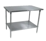 John Boos ST6-3048GSK-X Work Table,  40" - 48", Stainless Steel Top