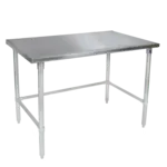 John Boos ST6-3648GBK-X Work Table,  40" - 48", Stainless Steel Top