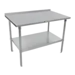 John Boos ST6R1.5-3048SSK Work Table,  40" - 48", Stainless Steel Top