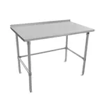 John Boos ST6R1.5-3672SBK-X Work Table,  63" - 72", Stainless Steel Top 