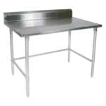 John Boos ST6R5-3048GBK-X Work Table,  40" - 48", Stainless Steel Top
