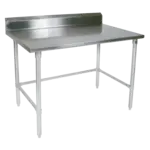 John Boos ST6R5-3096SBK-X Work Table,  85" - 96", Stainless Steel Top
