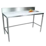 John Boos TC002 Work Table, Poly Top