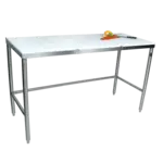 John Boos TC049 Work Table, Poly Top