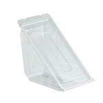 Sandwich Wedge, 6.63" x 3.56" x 3.52", Clear, Polyethylene, Hinged, (250/Case) Anchor Packaging DVH1101