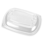 Dome Lid, Clear, Microwavable, Fits M416B, M424B, M432B  L405PP, anchorpackaging.com LH4LD-PP