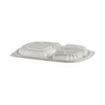 M713S Dome Lid, 3 Compartment, Clear, Plastic, , (250/Case) Anchor Packaging LH713D