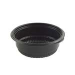 Incredi-Bowl, 8 oz Round, Black, Plastic, Microwavable, (500/pack) Anchor Packaging M4808B