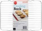 Pastry Cooling Rack, 10" x 14" x 1", Stackable, Handy Helpers HC218