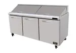 Kool-It - Signature KSTM-72-3 Refrigerated Counter, Mega Top Sandwich / Salad Un