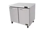 Kool-It - Signature KUCF-36-2 Freezer, Undercounter, Reach-In