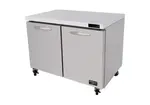 Kool-It - Signature KUCF-48-2 Freezer, Undercounter, Reach-In